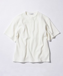 JOURNAL STANDARD（ジャーナルスタンダード）の「TC サーマル 半袖 ヘンリーネック Tシャツ（Tシャツ/カットソー・メンズ）」