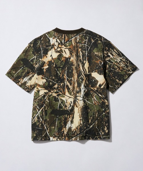 JOURNAL STANDARD(ジャーナルスタンダード)の「TC サーマル 半袖 ヘンリーネック Tシャツ(Tシャツ/カットソー・メンズ・ダークグリーン/カーキ/ブラック/ホワイト・LARGE/MEDIUM)」の13枚目の写真