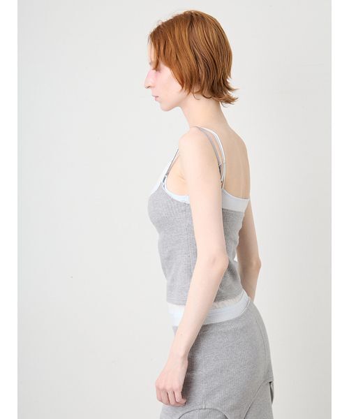 SORIN（ソリン　）の「セットアップ対応可能【MADE IN JAPAN 】3 Layers Camisole/3レイヤーキャミソール（キャミソール・レディース・グレー/オフホワイト・38/36）」の20枚目の写真
