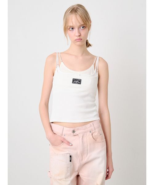 SORIN（ソリン　）の「セットアップ対応可能【MADE IN JAPAN 】3 Layers Camisole/3レイヤーキャミソール（キャミソール・レディース・グレー/オフホワイト・38/36）」の11枚目の写真