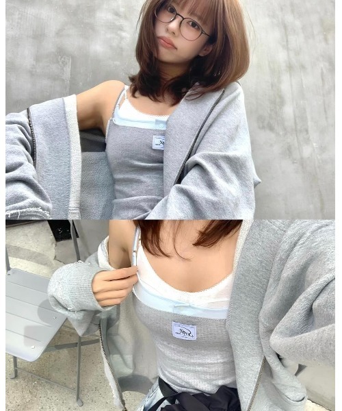 新品　3 Layers Camisole/3レイヤーキャミソール セットアップ対応可能【MADE IN JAPAN 】3 Layers Camisole/3レイヤー