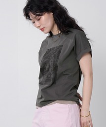 MICA&DEAL（マイカ＆ディール）の「フォトプリントTシャツ（Tシャツ/カットソー）」