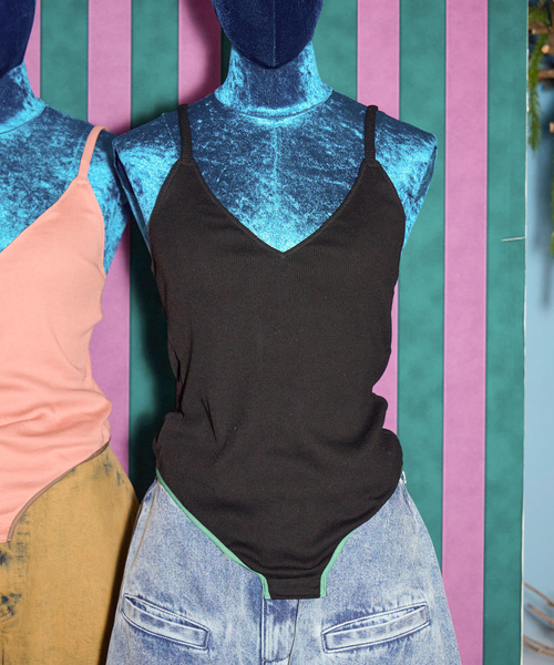 overneath  オーバーニース　ボディスーツ セール】【overneath/オーバーニース】Bodysuit057/ボディスーツ