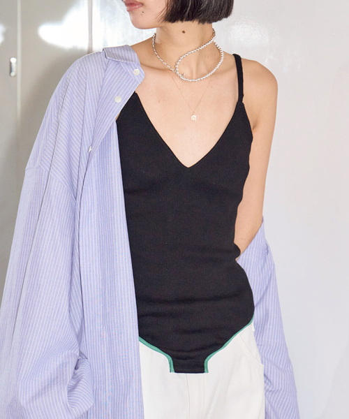 overneath  オーバーニース　ボディスーツ セール】【overneath/オーバーニース】Bodysuit057/ボディスーツ