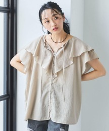 Liora by archives（リオラバイアルシーヴ）の「ラッフルフリルブラウス（シャツ/ブラウス）」