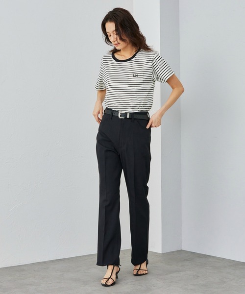 Lee(リー)の「Lee/リー LeeポケットロゴTシャツ(Tシャツ/カットソー・レディース・その他/ブラック/ホワイト・SMALL/MEDIUM)」の11枚目の写真