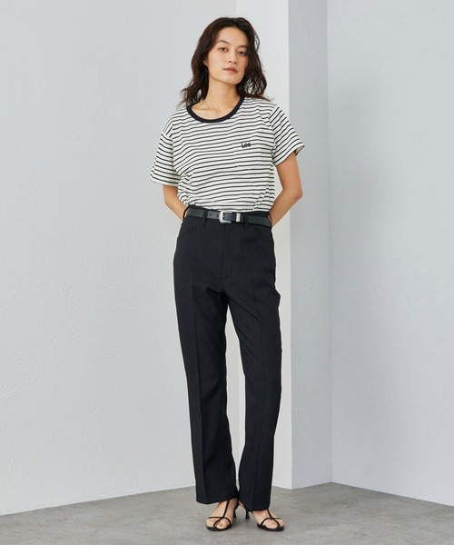 Lee(リー)の「Lee/リー LeeポケットロゴTシャツ(Tシャツ/カットソー・レディース・その他/ブラック/ホワイト・SMALL/MEDIUM)」の12枚目の写真