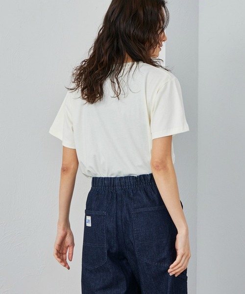 Lee(リー)の「Lee/リー LeeポケットロゴTシャツ(Tシャツ/カットソー・レディース・その他/ブラック/ホワイト・SMALL/MEDIUM)」の16枚目の写真