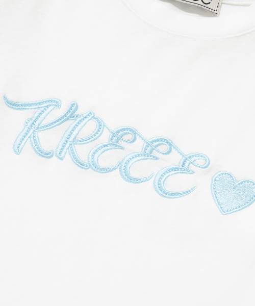 KKEEE（ケーケーイーイー）の「チェーンステッチスリム長袖Tシャツ（2カラー）（Tシャツ/カットソー・レディース・ブラック/アイボリー・FREE）」の9枚目の写真