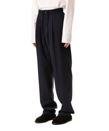 ATTACHMENT | 2/90 ハイツイスト ギャバジン 1タック イージートラウザー / 2/90 HIGH TWIST GABARDINE 1TUCK EASY TROUSERS(スラックス)