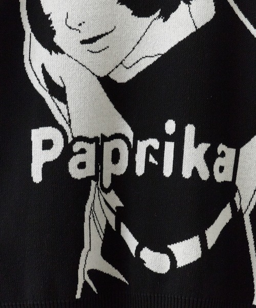 ROOPTOKYO（ループトウキョウ）の「Paprika Original Design Knit パプリカ オリジナルデザインニット 2026年 夏 夏服 秋服（ニット/セーター・メンズ・ブラック・S/M/L/XL）」の21枚目の写真