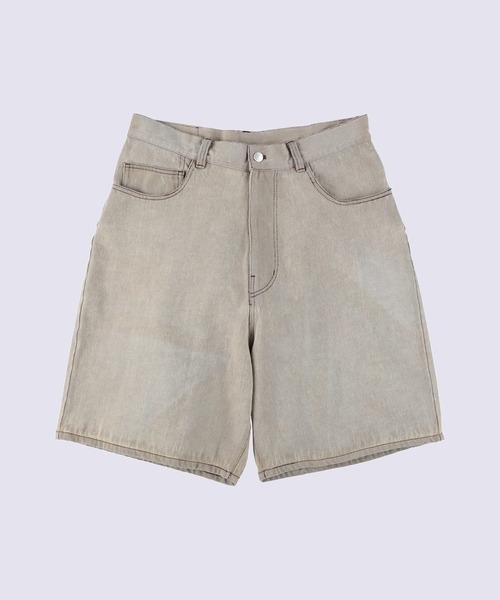 PHINGERIN(フィンガリン)の「【PHINGERIN】6 POCKET DENIM SHORTS LAZER(デニムパンツ・メンズ・ネイビー/ベージュ・L/M)」の2枚目の写真