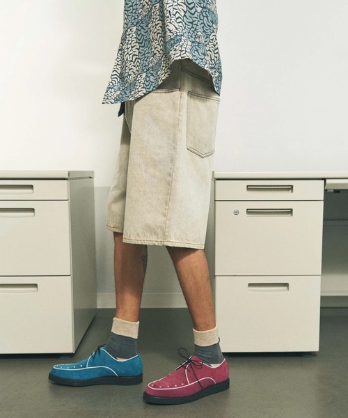 PHINGERIN(フィンガリン)の「【PHINGERIN】6 POCKET DENIM SHORTS LAZER(デニムパンツ・メンズ・ネイビー/ベージュ・L/M)」の6枚目の写真