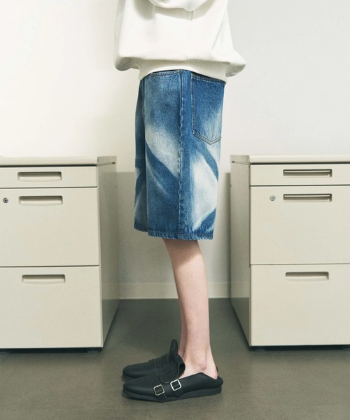 PHINGERIN(フィンガリン)の「【PHINGERIN】6 POCKET DENIM SHORTS LAZER(デニムパンツ・メンズ・ネイビー/ベージュ・L/M)」の10枚目の写真