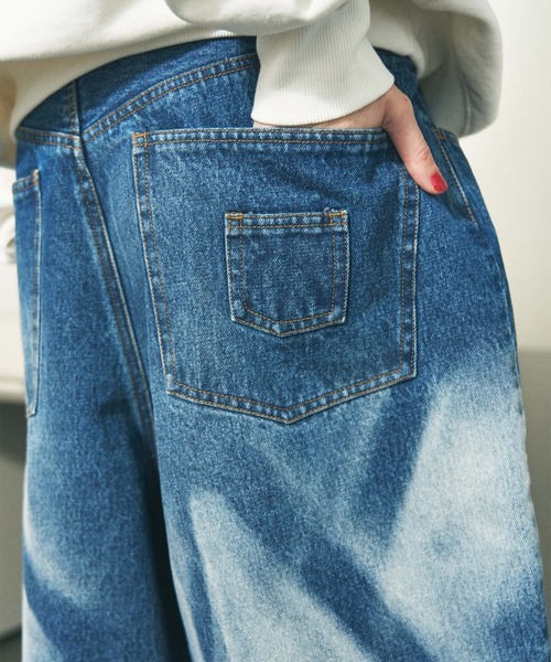 PHINGERIN(フィンガリン)の「【PHINGERIN】6 POCKET DENIM SHORTS LAZER(デニムパンツ・メンズ・ネイビー/ベージュ・L/M)」の12枚目の写真