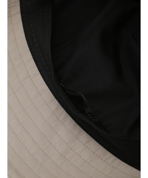 FRAY I.D（フレイアイディー）の「【Reebok】ナイロンバケットハット（ハット・レディース・ブラック/ベージュ・F）」の9枚目の写真