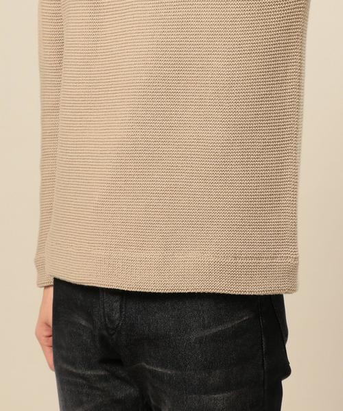 BEAUTY&YOUTH UNITED ARROWS(ビューティーアンドユースユナイテッドアローズ)の「BY コットン リンクス チューブ ニット MADE IN JAPAN◆(ニット/セーター・メンズ・その他1/ベージュ/ネイビー・MEDIUM/LARGE/SMALL/X-LARGE)」の13枚目の写真