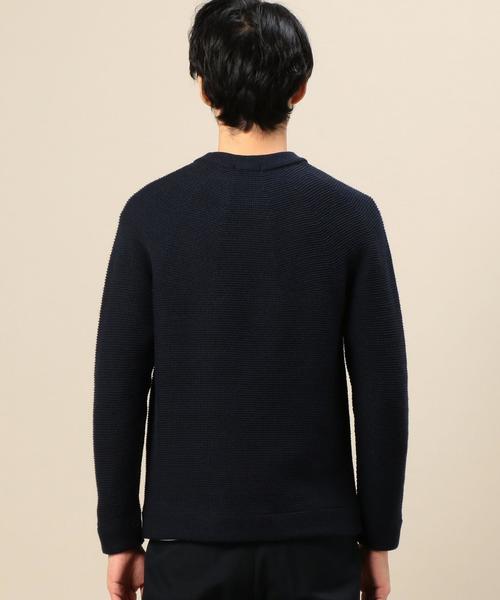 BEAUTY&YOUTH UNITED ARROWS(ビューティーアンドユースユナイテッドアローズ)の「BY コットン リンクス チューブ ニット MADE IN JAPAN◆(ニット/セーター・メンズ・その他1/ベージュ/ネイビー・MEDIUM/LARGE/SMALL/X-LARGE)」の15枚目の写真