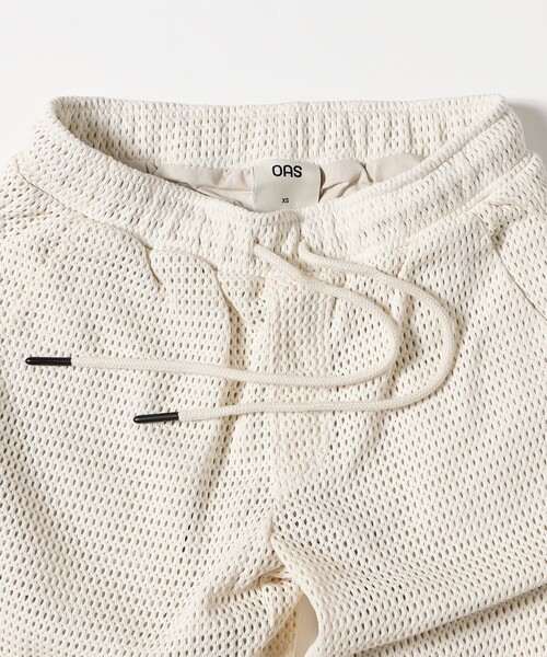 Ray BEAMS(レイビームス)の「【8/13 再値下げ】OAS / Ayora Net Pants(その他パンツ・レディース・ナチュラル・X-SMALL)」の4枚目の写真