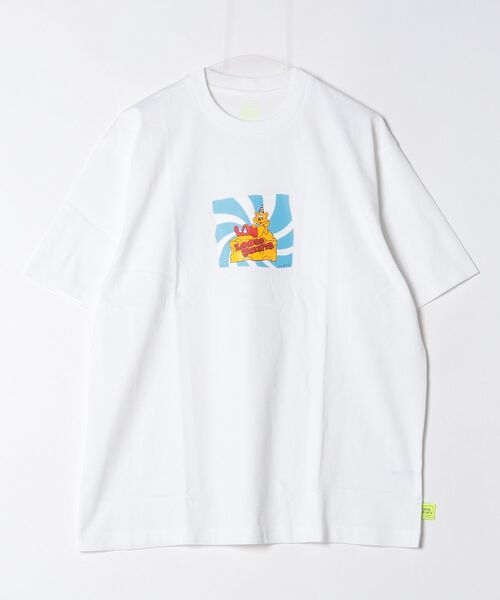 LOOSE JOINTS(ルーズジョインツ)の「【loosejoints】DEADKEBAB - CHEESE S/S TEE(Tシャツ/カットソー・メンズ・ホワイト/ブラック・XL)」の1枚目の写真