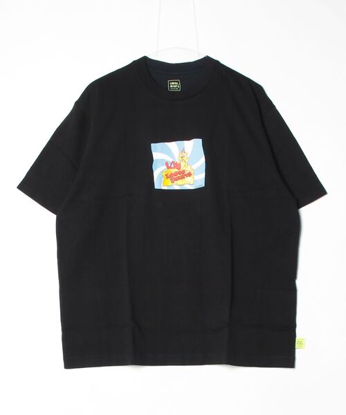 LOOSE JOINTS(ルーズジョインツ)の「【loosejoints】DEADKEBAB - CHEESE S/S TEE(Tシャツ/カットソー・メンズ・ホワイト/ブラック・XL)」の2枚目の写真