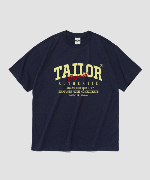 TAILOR STUDIO(テーラースタジオ)の「オリジナルアセンティック半袖Tシャツ(ネイビー)(Tシャツ/カットソー・レディース・その他・SMALL/MEDIUM/LARGE/X-LARGE/2XL)」の1枚目の写真