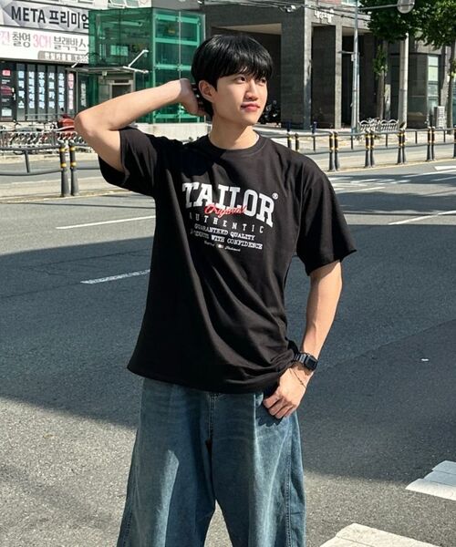 TAILOR STUDIO(テーラースタジオ)の「オリジナルアセンティック半袖Tシャツ(ネイビー)(Tシャツ/カットソー・レディース・その他・SMALL/MEDIUM/LARGE/X-LARGE/2XL)」の7枚目の写真