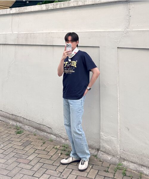 TAILOR STUDIO(テーラースタジオ)の「オリジナルアセンティック半袖Tシャツ(ネイビー)(Tシャツ/カットソー・レディース・その他・SMALL/MEDIUM/LARGE/X-LARGE/2XL)」の10枚目の写真
