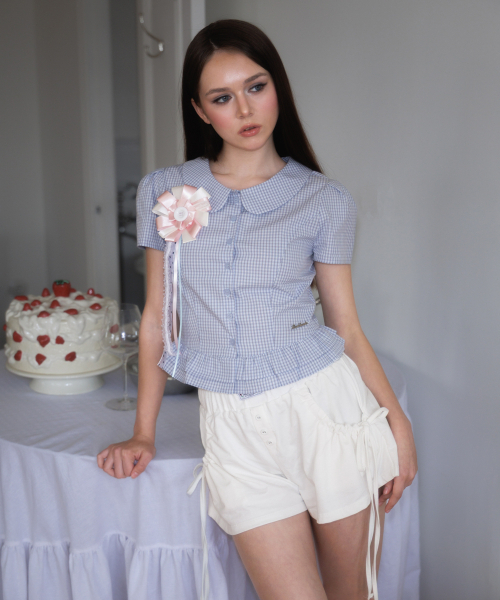 ROSEFRANTZ（ロゼフランツ）の「Ribbon Flare Cargo Pants [Ivory]（その他パンツ・レディース・アイボリー・OS）」の19枚目の写真