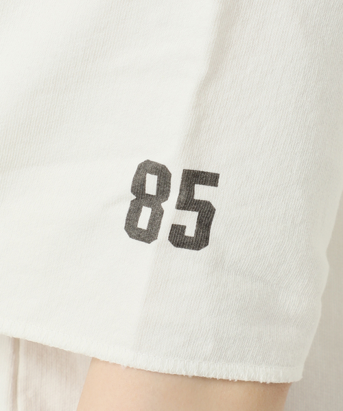 RIDING HIGH(ライディングハイ)の「別注【RIDING HIGH/ライディングハイ】インレーカットオフS/S TEE(Tシャツ/カットソー・レディース・ブラック系その他/パープル/ベージュ/ホワイト/ブルー・FREE)」の12枚目の写真