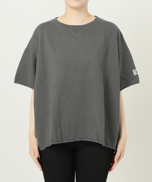 RIDING HIGH(ライディングハイ)の「別注【RIDING HIGH/ライディングハイ】インレーカットオフS/S TEE(Tシャツ/カットソー・レディース・ブラック系その他/パープル/ベージュ/ホワイト/ブルー・FREE)」の15枚目の写真