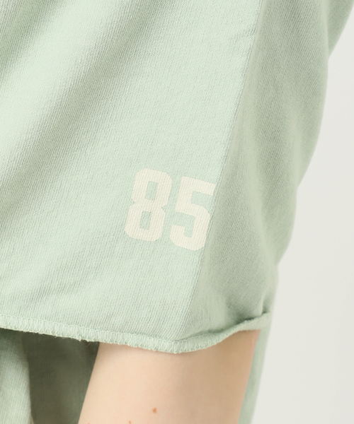 RIDING HIGH(ライディングハイ)の「別注【RIDING HIGH/ライディングハイ】インレーカットオフS/S TEE(Tシャツ/カットソー・レディース・ブラック系その他/パープル/ベージュ/ホワイト/ブルー・FREE)」の22枚目の写真