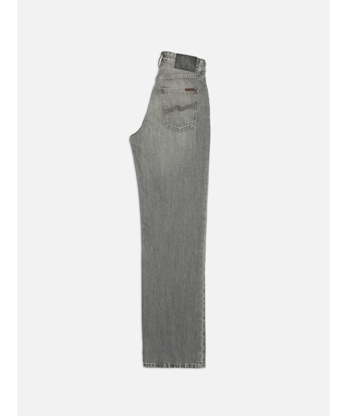 Nudie Jeans(ヌーディージーンズ)の「<Nudie Jeans>ヌーディージーンズ Clean Eileen 115194 / ワイドストレートジーンズ / Foggy Grey / レングス30(デニムパンツ・レディース・ライトグレー・25inch/26inch/27inch/28inch/24inch)」の1枚目の写真