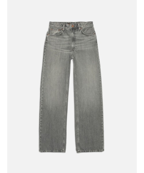 Nudie Jeans(ヌーディージーンズ)の「<Nudie Jeans>ヌーディージーンズ Clean Eileen 115194 / ワイドストレートジーンズ / Foggy Grey / レングス30(デニムパンツ・レディース・ライトグレー・25inch/26inch/27inch/28inch/24inch)」の7枚目の写真