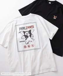 【98】【GREMLINS/グレムリン】フォトプリント バックプリント クルーネックTシャツ/ワンポイント刺繍/ユニセックス/レディース/メンズ