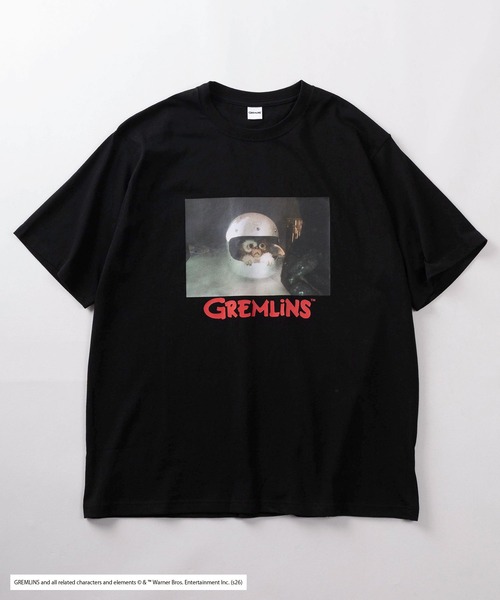 SlashDate（スラッシュデイト）の「【98】【GREMLINS/グレムリン】フォトプリント バックプリント クルーネックTシャツ/ワンポイント刺繍/ユニセックス/レディース/メンズ（Tシャツ/カットソー・メンズ・ホワイト系1/ブラック系3/ブラック系1/ブラック系2/ホワイト系3/ホワイト系2・L/M）」の18枚目の写真