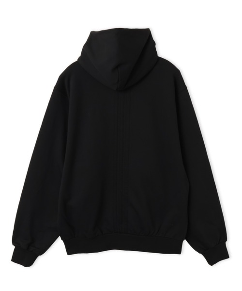 adidas(アディダス)の「adidas BASKETBALL FLEECE HOODIE / アディダス バスケットボール フリース フーディー(パーカー・メンズ・ブラック・S/M/L/XL)」の8枚目の写真