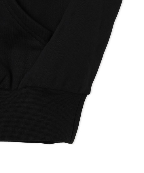 adidas(アディダス)の「adidas BASKETBALL FLEECE HOODIE / アディダス バスケットボール フリース フーディー(パーカー・メンズ・ブラック・S/M/L/XL)」の7枚目の写真