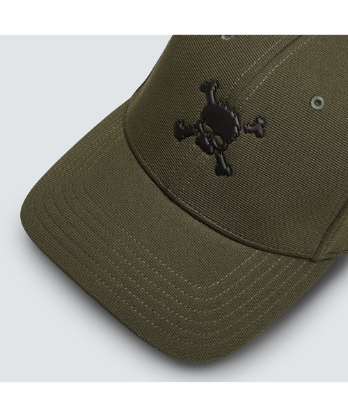 OAKLEY(オークリー)の「オークリー SCATTER SKULL FF HAT/キャップ/HEADWEAR/OAKLEY(キャップ・メンズ・カーキ・S/M)」の2枚目の写真