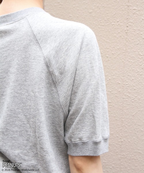 THE SHINZONE（ザ　シンゾーン）の「THE SHINZONE/シンゾーン　スヌーピー ハーフスリーブスウェット　PEANUTS HALF SLEEVE SWEATSHIRT　26MMSCU17（Tシャツ/カットソー・レディース・グレー/ライトブルー・FREE）」の10枚目の写真