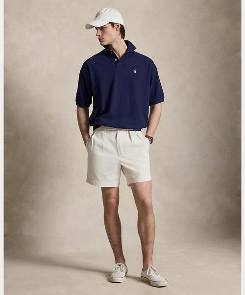 POLO RALPH LAUREN（ポロ ラルフ ローレン）の「リラックス フィット メッシュ ポロシャツ（ポロシャツ・メンズ・ネイビー系1・L/M/S/XS/XXL）」の3枚目の写真