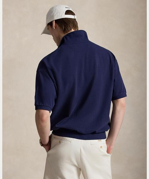 POLO RALPH LAUREN（ポロ ラルフ ローレン）の「リラックス フィット メッシュ ポロシャツ（ポロシャツ・メンズ・ネイビー系1・L/M/S/XS/XXL）」の4枚目の写真