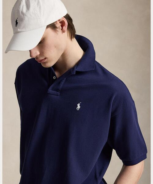 POLO RALPH LAUREN（ポロ ラルフ ローレン）の「リラックス フィット メッシュ ポロシャツ（ポロシャツ・メンズ・ネイビー系1・L/M/S/XS/XXL）」の5枚目の写真