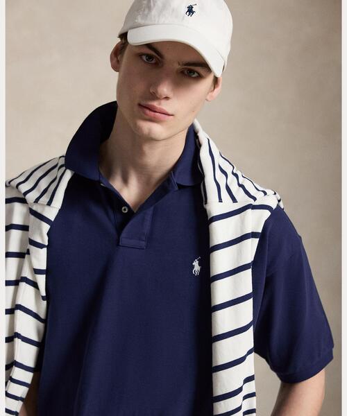 POLO RALPH LAUREN（ポロ ラルフ ローレン）の「リラックス フィット メッシュ ポロシャツ（ポロシャツ・メンズ・ネイビー系1・L/M/S/XS/XXL）」の6枚目の写真
