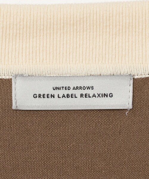 green label relaxing(グリーンレーベルリラクシング)の「ハイショク ポロニット(ニット/セーター・レディース・ナチュラル/ブラウン/ブラック・FREE)」の18枚目の写真