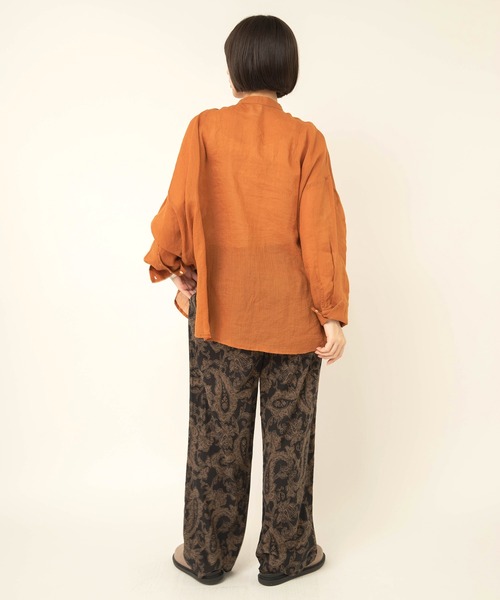 RNA-N(アールエヌエーエヌ)の「R4495 ジャカードトーンプリントパンツ(その他パンツ・レディース・アイボリー/グリーン/ブラック・FREE)」の19枚目の写真