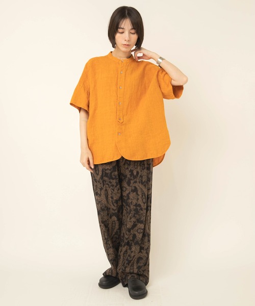 RNA-N(アールエヌエーエヌ)の「R4495 ジャカードトーンプリントパンツ(その他パンツ・レディース・アイボリー/グリーン/ブラック・FREE)」の16枚目の写真