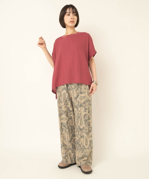 RNA-N(アールエヌエーエヌ)の「R4495 ジャカードトーンプリントパンツ(その他パンツ・レディース・アイボリー/グリーン/ブラック・FREE)」の22枚目の写真