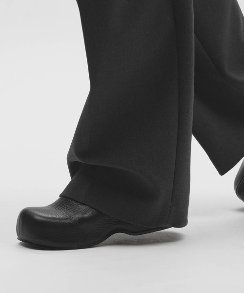 TODAYFUL（トゥデイフル）の「【TODAYFUL/トゥデイフル】Volume Sole Sabot/ボリュームソールサボ（その他シューズ・レディース・ダークブラウン/ブラック・38/37/36）」の4枚目の写真