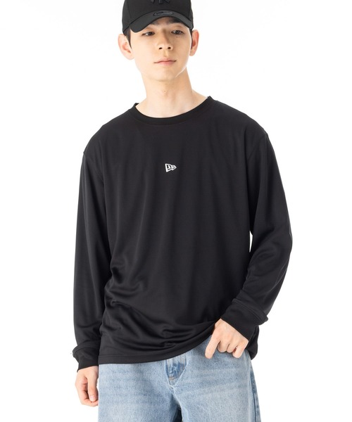NEW ERA(ニューエラ)の「ニューエラ パフォーマンスアパレル 長袖TシャツロンT バスケットボール(Tシャツ/カットソー・メンズ・ブラック・XXL/XL/L/M/S)」の12枚目の写真